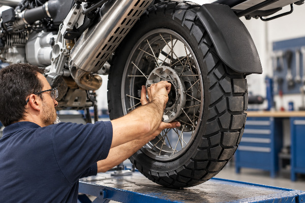 Cómo cambiar la llanta de tu moto fácilmente