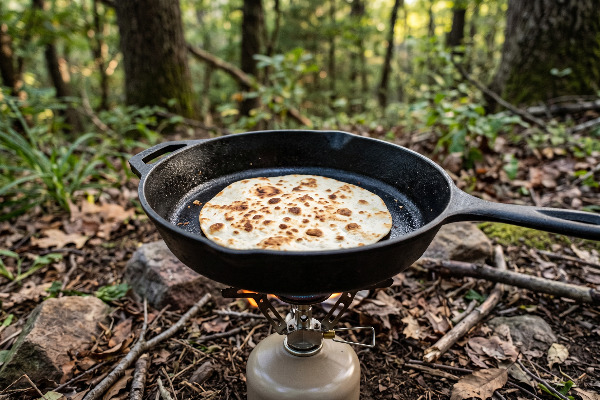 Cómo hacer tortillas frescas en tu camping fácilmente