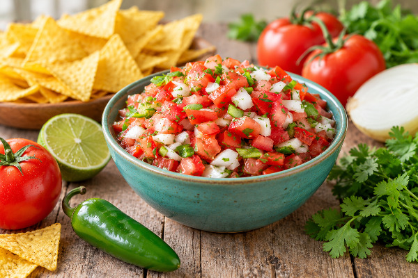 Cómo hacer pico de gallo fresco paso a paso