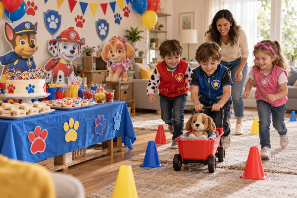 Cómo hacer una fiesta de Paw Patrol fácil en casa