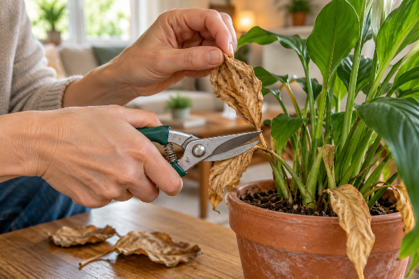 Cómo revivir una planta seca paso a paso